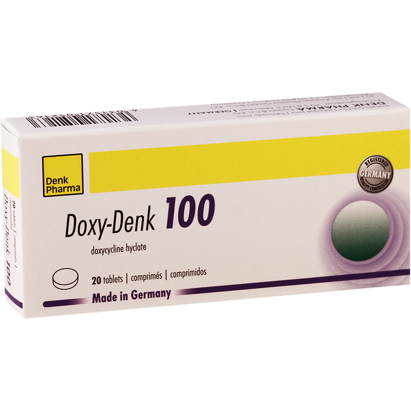 Докси MEDICINES Doxy-Denk tablets 100mg x 20