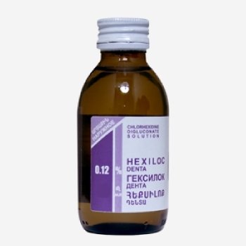 Гексилок MEDICINES Hexiloc denta 0.12% 100ml