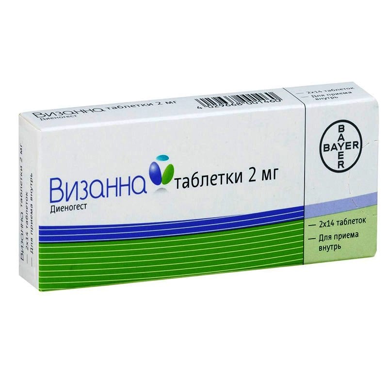 Визанна MEDICINES Visanne tablets 2mg N28