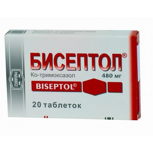 Бисептол MEDICINES Biseptol tablets 480mg x 20