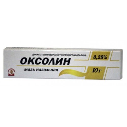 Мазь MEDICINES Oxolinic-AV ointment 0,25% 10g Altayvitaminy