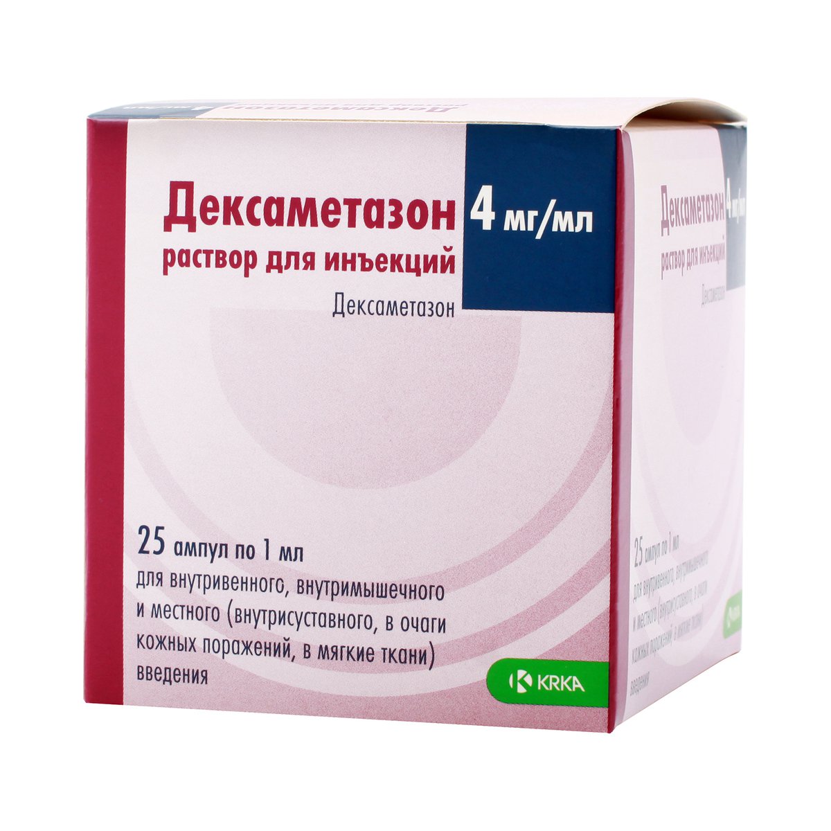 Дексаметазон MEDICINES Dexamethason ampoules 4mg/ml; 1ml x 25 KRKA