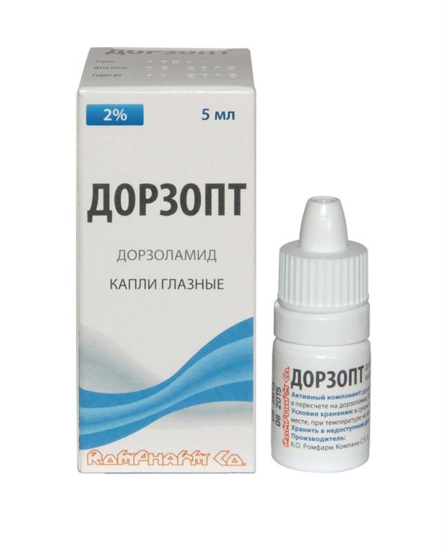 Дорзопт MEDICINES Dorzopt eye drops 2% 5ml