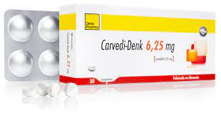 Карведи MEDICINES Carvedi-Denk tablets 6.25mg x 30