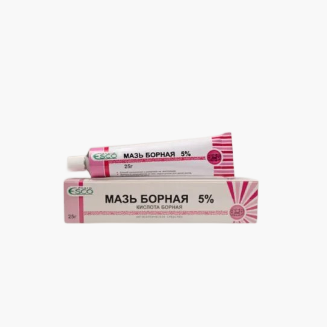 Борная MEDICINES Boric ointment 5% 25g