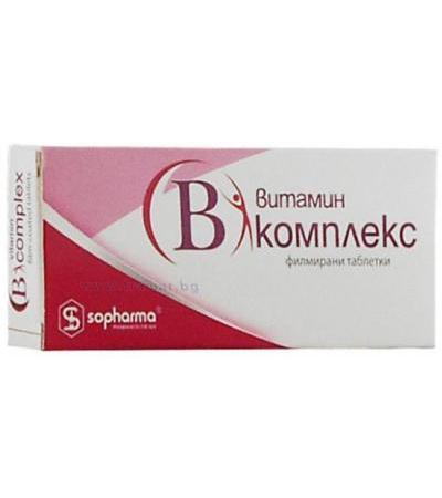 Витамин MEDICINES Vitamin B complex tab N20