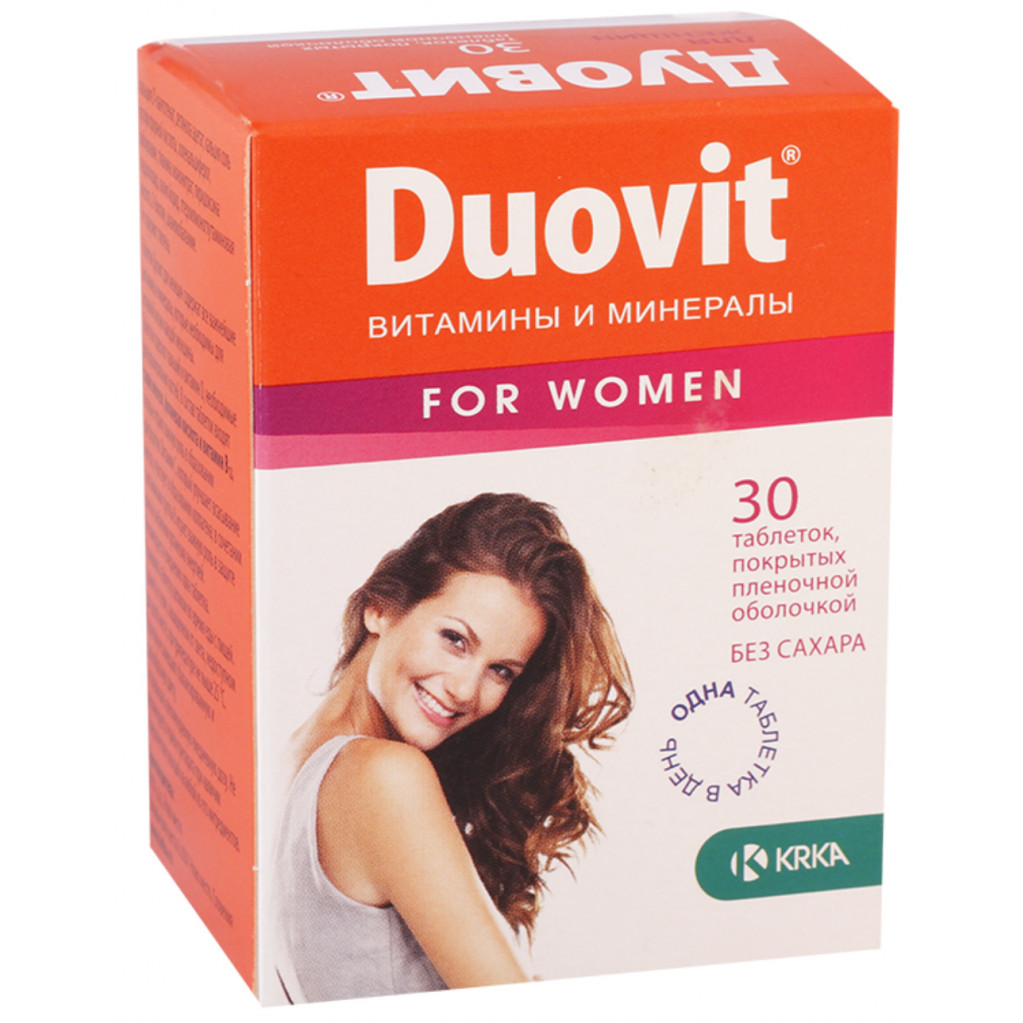 ДУОВИТ MEDICINES Duovit tablets for women x 30