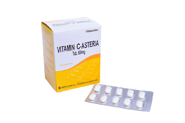 Витамин MEDICINES Vitamin C-Asteria tablets 500mg x 100