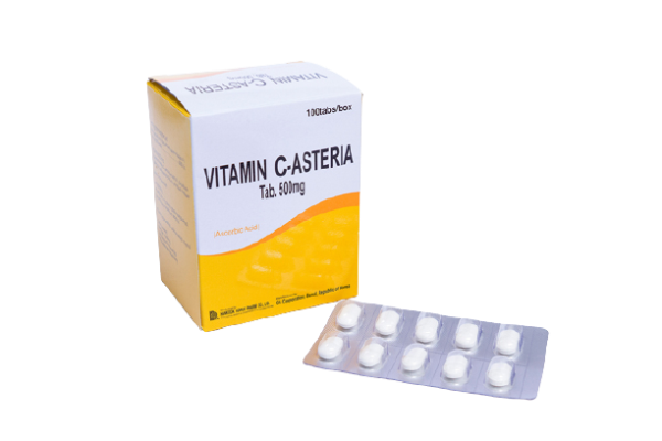 Витамин ԴԵՂՈՐԱՅՔ Վիտամին C-Աստերիա դեղահատեր 500մգ x 100