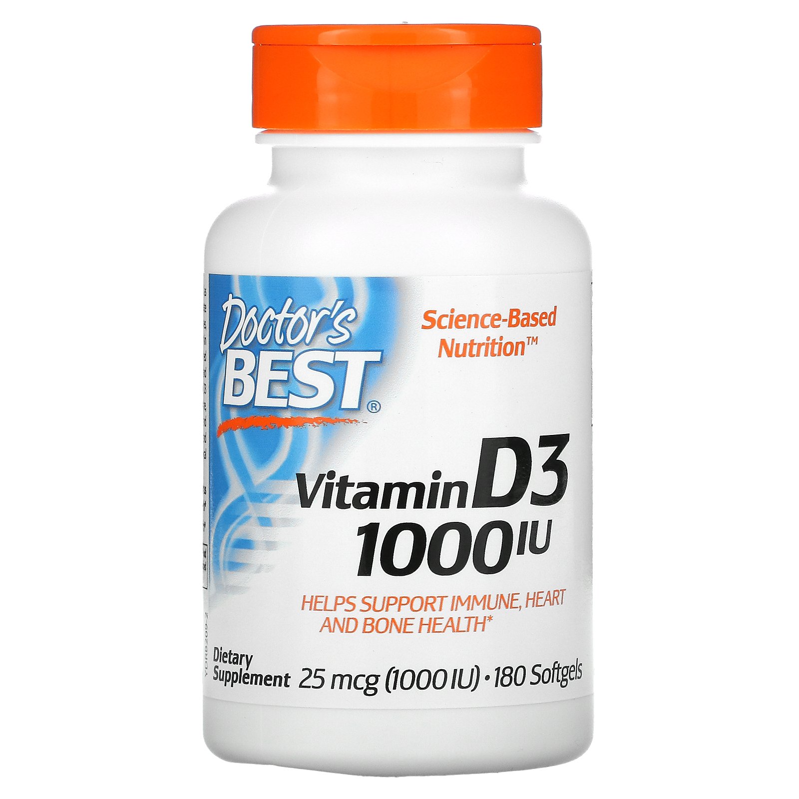 Витамин MEDICINES Vitamin D3 1000IU capsules x 180 Doctors Best