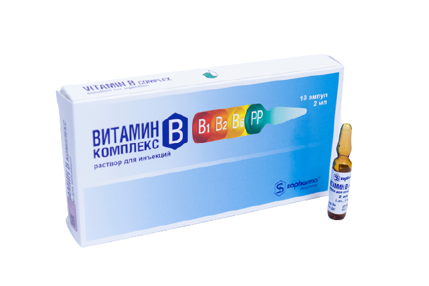 Витамин MEDICINES Vitamin B complex amp 2ml x 10 Sopharma