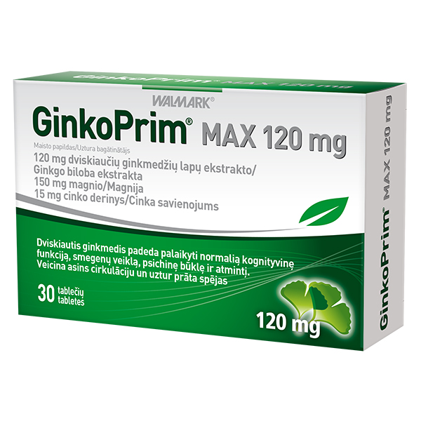 Гинко MEDICINES Ginko Prim Max tablets x 30