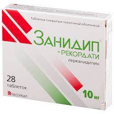 Занидип MEDICINES Zanidip-Recordati tablets 10mg x 28