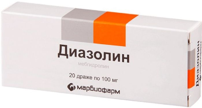 Диазолин MEDICINES Diazolin tablets 0,1g x 20 Marbiopharm