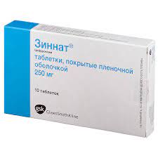 Зиннат MEDICINES Zinnat tablets 250mg x 10