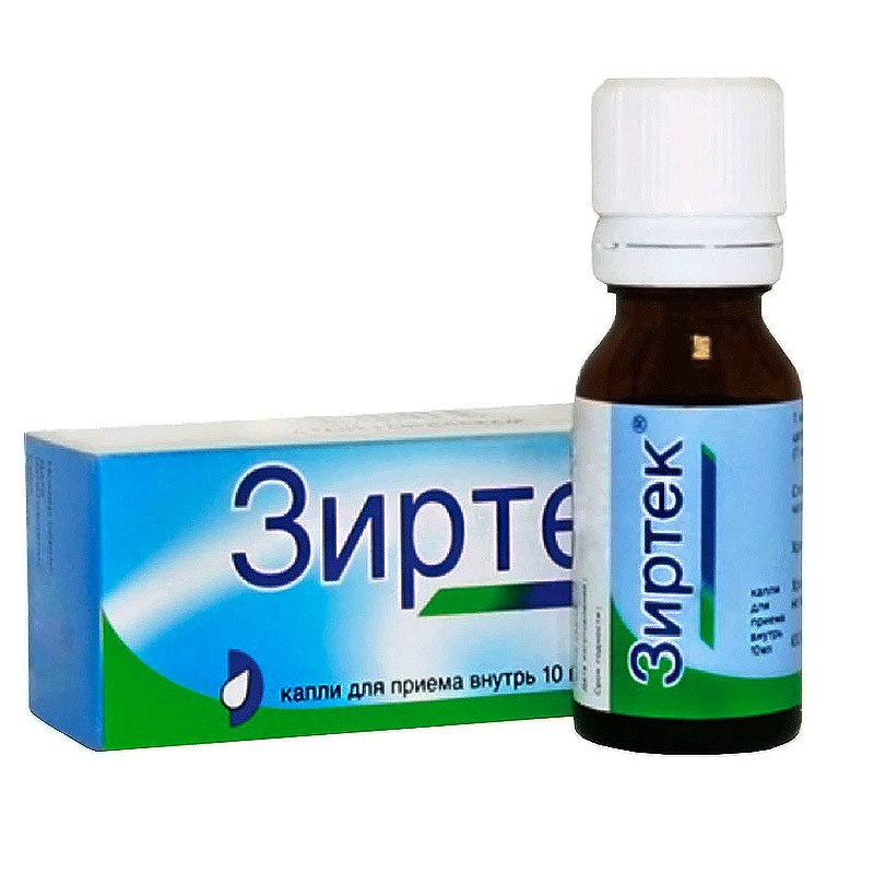 Зиртек MEDICINES Zyrtec drops 10ml