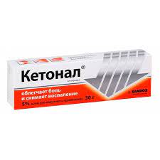 Кетонал MEDICINES Ketonal cream 5% 30g