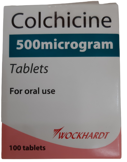 Колхицин MEDICINES Colchicine tablets 0,5mg x 100