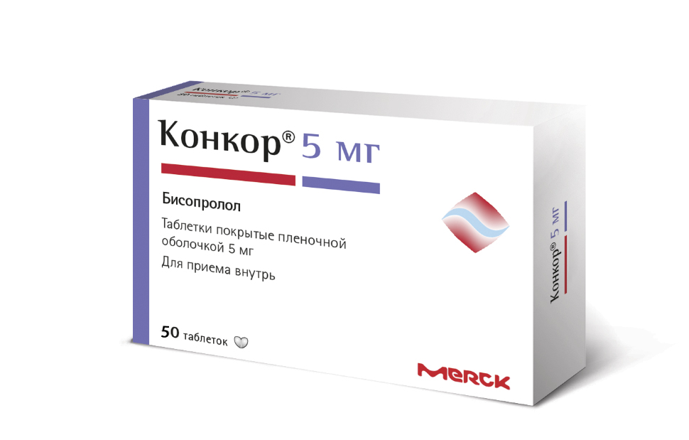 Конкор MEDICINES Concor tablets 5mg x 50