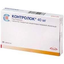 Контролок MEDICINES Controloc tablets 40mg x 28