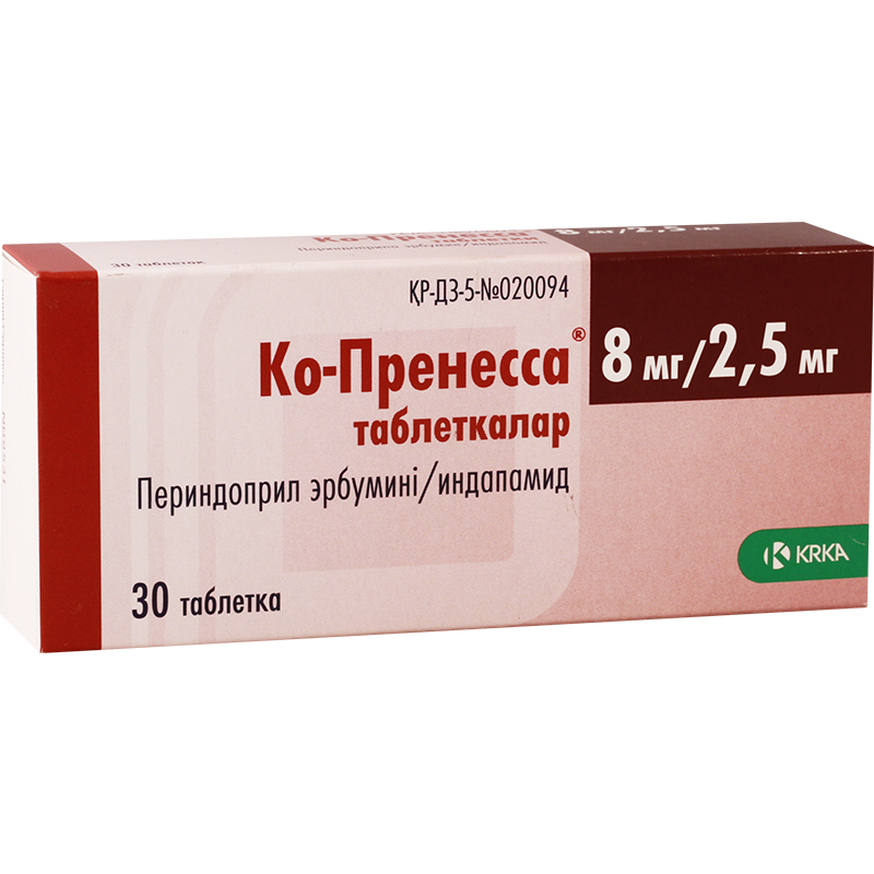 Ко ԴԵՂՈՐԱՅՔ Կո-Պրենեսսա դեղահատեր 8մգ/2,5մգ x 30