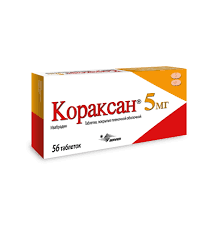 Кораксан MEDICINES Coraxan tablets 5mg x 56