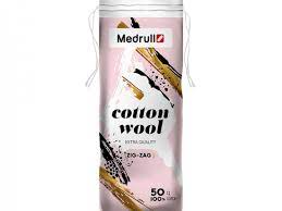 Вата MEDICAL SUPPLIES Non-sterile cotton wool 50g * Medrull