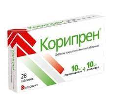 Корипрен ԴԵՂՈՐԱՅՔ Կորիպրեն դեղահատեր 10մգ+10մգ x 28