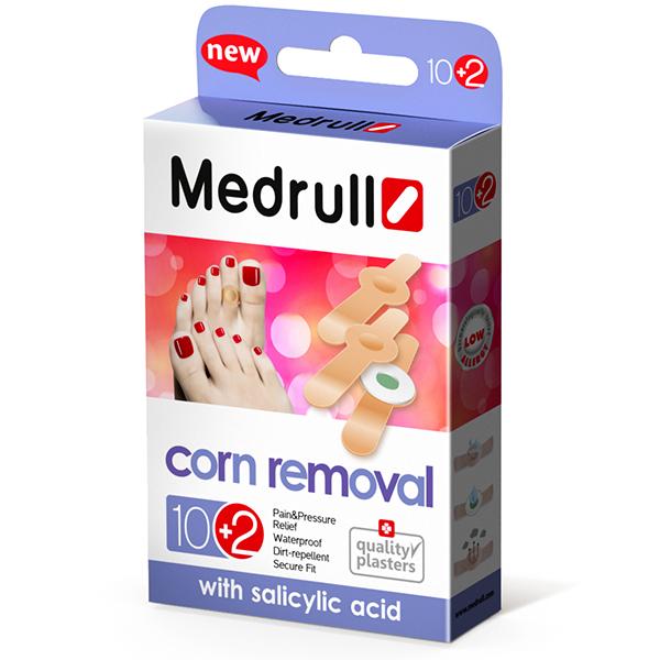 Пластырь MEDICAL SUPPLIES Corn removal plaster x 12 Medrull