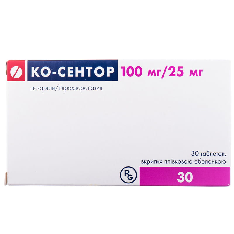 Ко MEDICINES Co-Sentor tablets 100/25mg x30