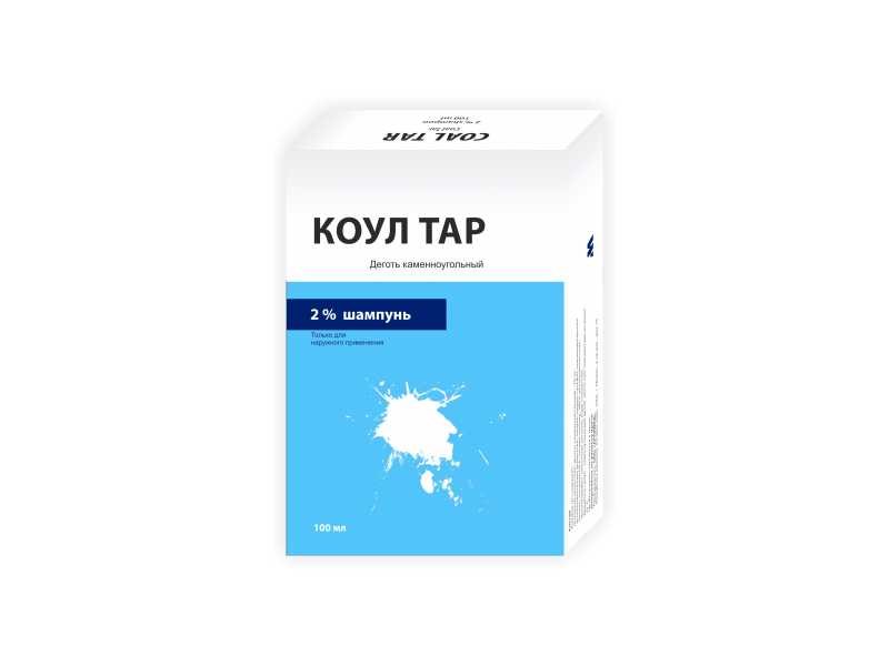 Коул MEDICINES Coal Tar shampoo 2% 90ml