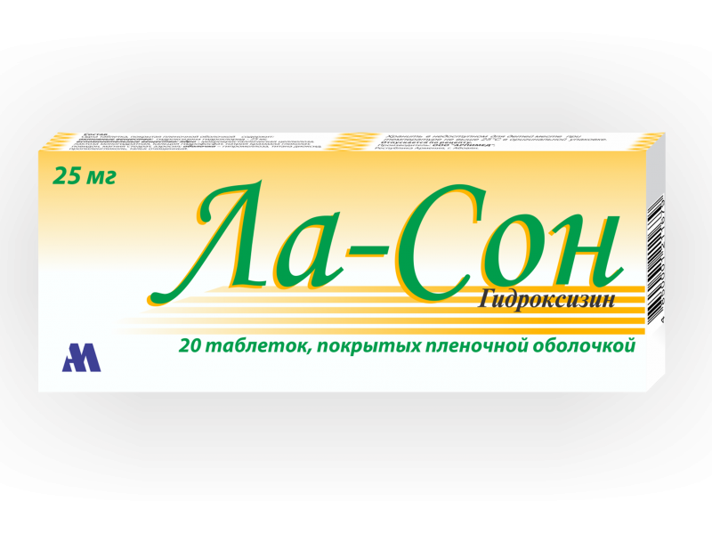 Ла MEDICINES La Son tablets 25mg N20