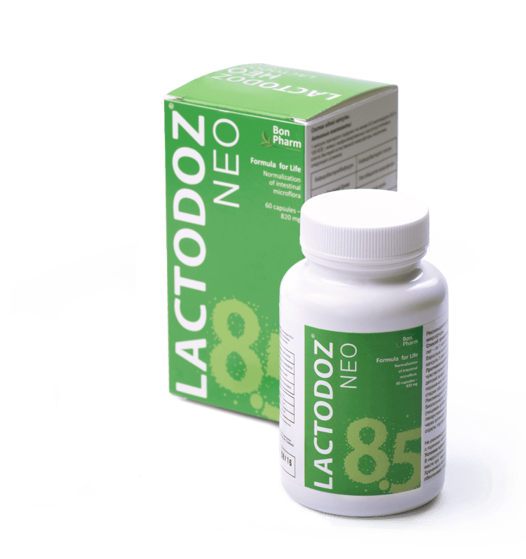 Лактодоз MEDICINES Lactodoz Neo capsules 820mg x 60