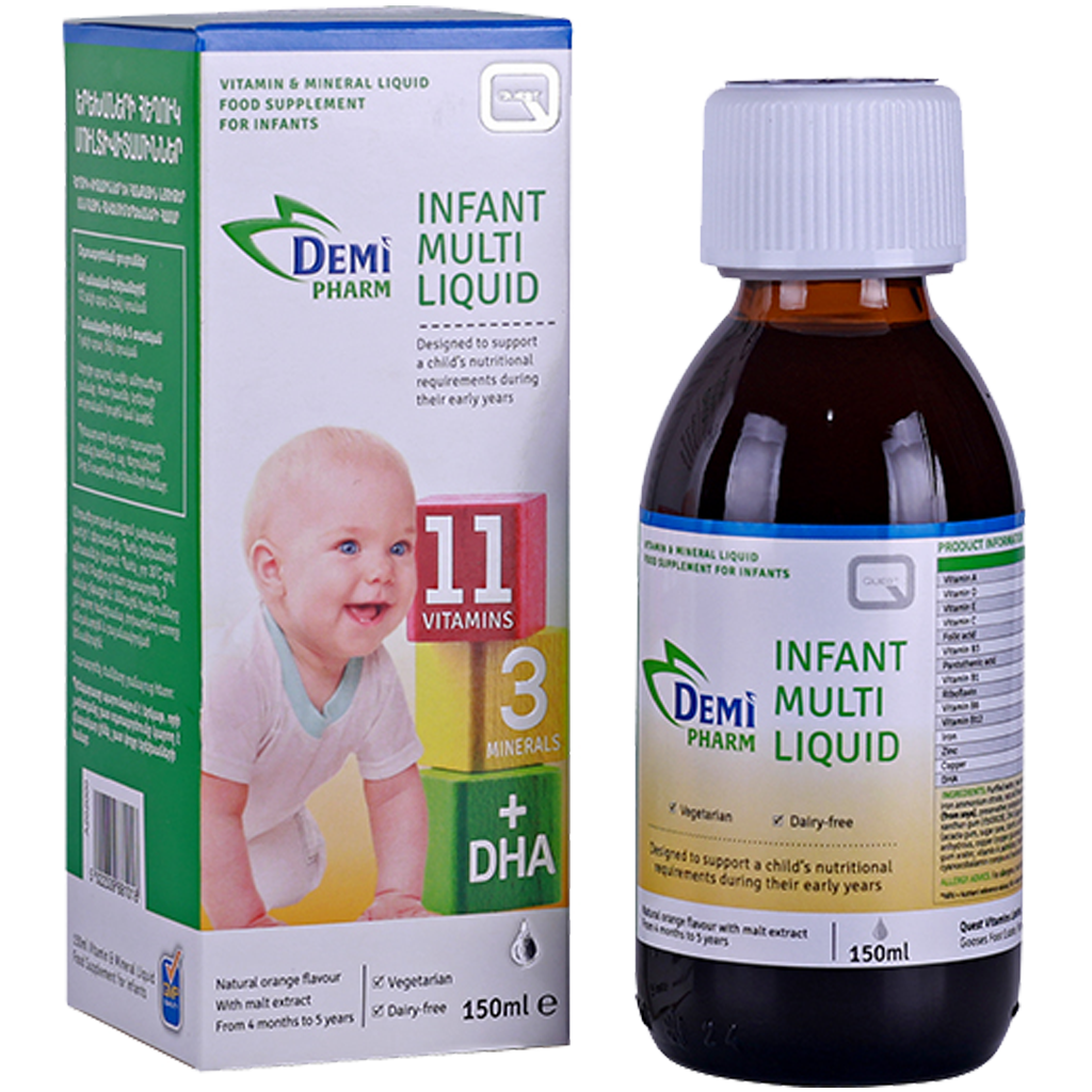 Инфант MEDICINES Infant Multi-Vitamin Liquid 150ml