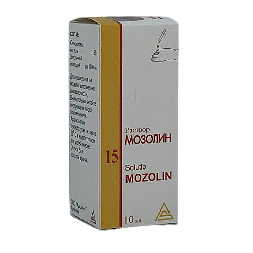 Мозолин MEDICINES Mozolin 15 solution 10ml Arsanit