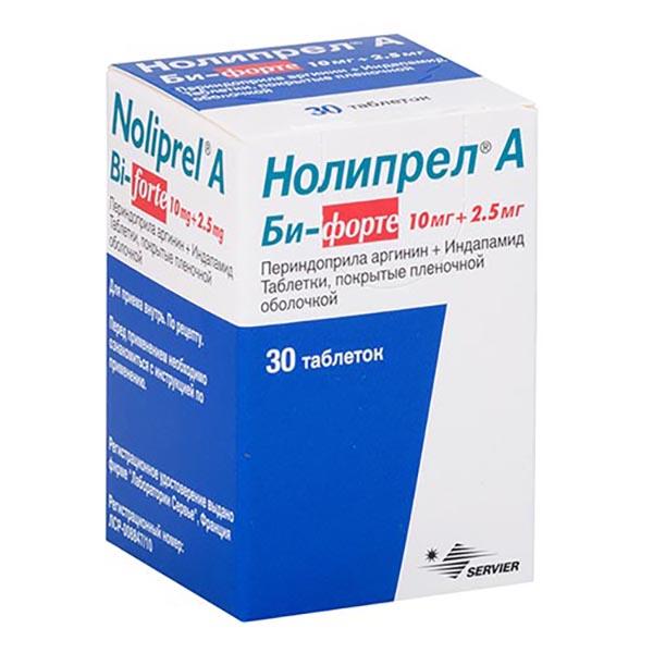 Нолипрел MEDICINES Noliprel Bi-Forte tablets x 30