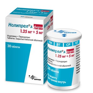 Нолипрел MEDICINES Noliprel forte tab N30