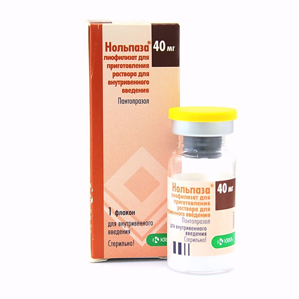 Нольпаза MEDICINES Nolpaza time. for/inject. i.v. 40mg N1