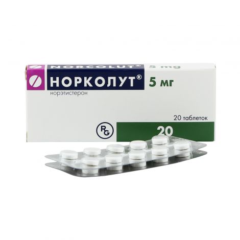 Норколут MEDICINES Norcolut tablets 5mg x 20