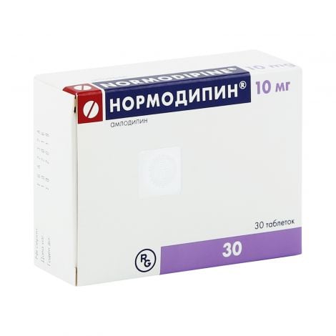 Нормодипин MEDICINES Normodipine tablets 10mg x 30