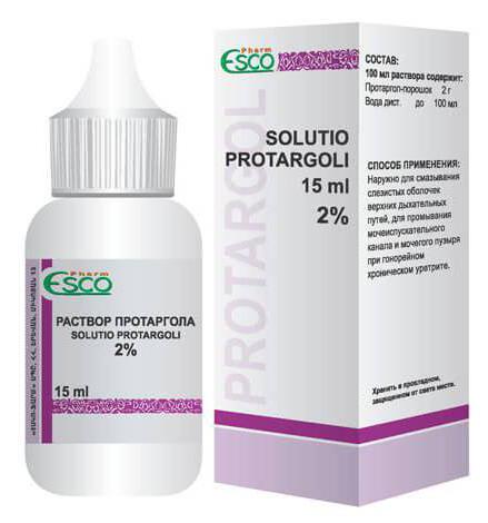 Протаргол MEDICINES Protargol solution 2% 15ml