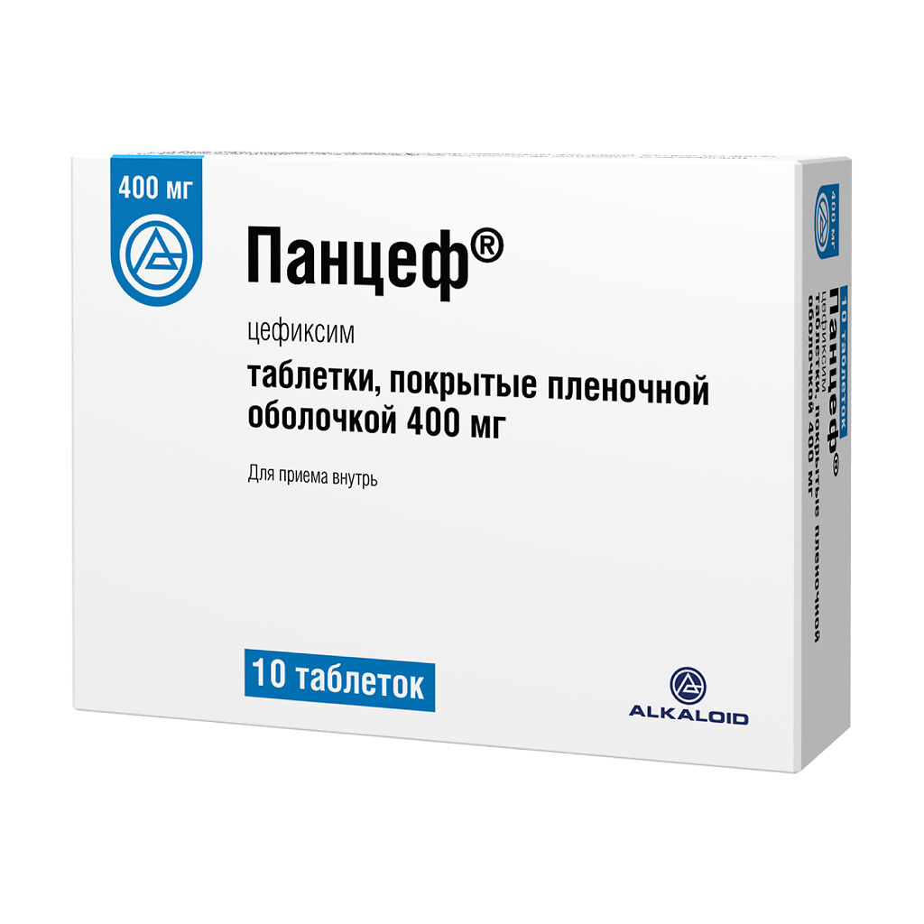 Панцеф MEDICINES Pancef tablets 400mg x 10