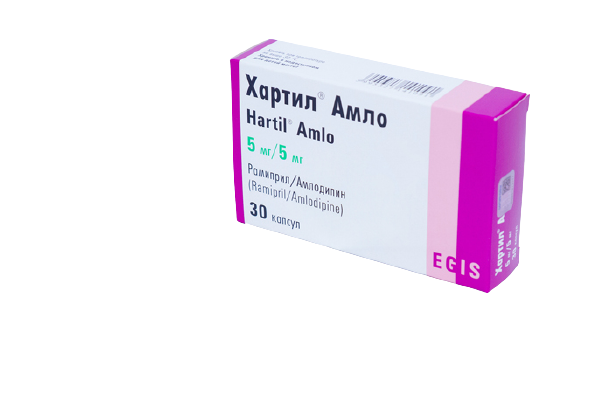 Хартил MEDICINES Hartil amlo 5/5mg caps. #30