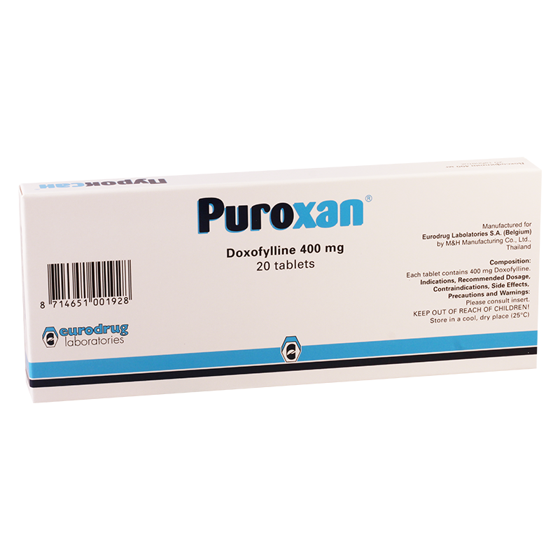 Пуроксан ԴԵՂՈՐԱՅՔ Պուրօքսան դեղահատեր 400մգ x 20
