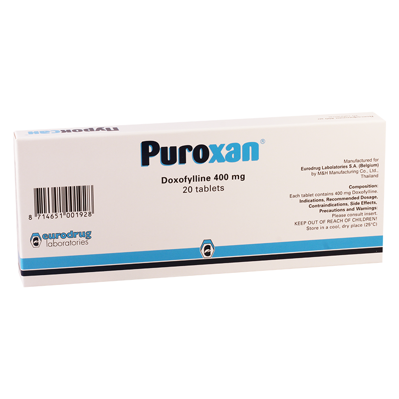 Пуроксан MEDICINES Puroxan tablets 400mg x 20