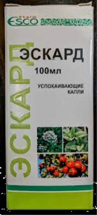 ЛЕКАРСТВЕННЫЕ СРЕДСТВА Эскард Эскард капли 100мл
