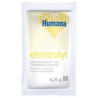 ПРОДУКТЫ ДЛЯ ДЕТЕЙ Хумана Хумана электролит с бананом 6,25гх2