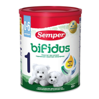 ПРОДУКТЫ ДЛЯ ДЕТЕЙ Сэмпер Сэмпер молочная смесь Bifidus 1 с 0-6 мес.  400гр.