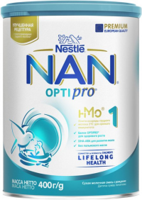 ПРОДУКТЫ ДЛЯ ДЕТЕЙ НАН НАН 1 с 0, 400г