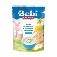 ПРОДУКТЫ ДЛЯ ДЕТЕЙ Беби Беби премиум каша молоч. пшен. печ. груша, с 6м, 200г  4